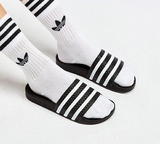 Slides With Socks