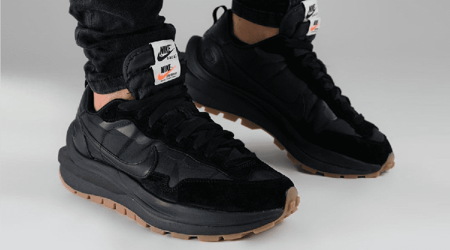 Nike x Sacai VaporWaffle Black / Gum | Where to Buy Info