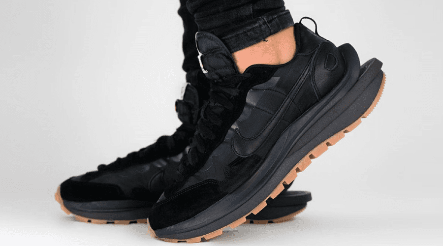 Nike x Sacai VaporWaffle Black / Gum | Where to Buy Info