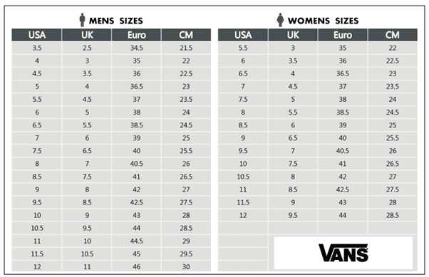 How Do Vans Fit Compared To Converse, Nike And Adidas