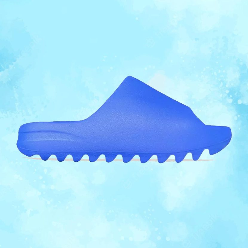 blue yeezy slides release date