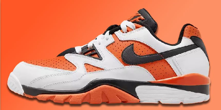 First Look: Nike Air Cross Trainer 3 Low “White Orange Black” FJ4415-100