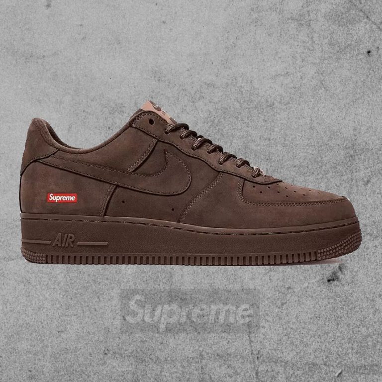 First Look: Supreme x Nike Air Force 1 Low 