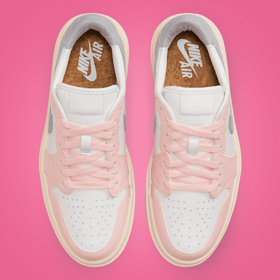 Jordan 1 best sale low pink sole