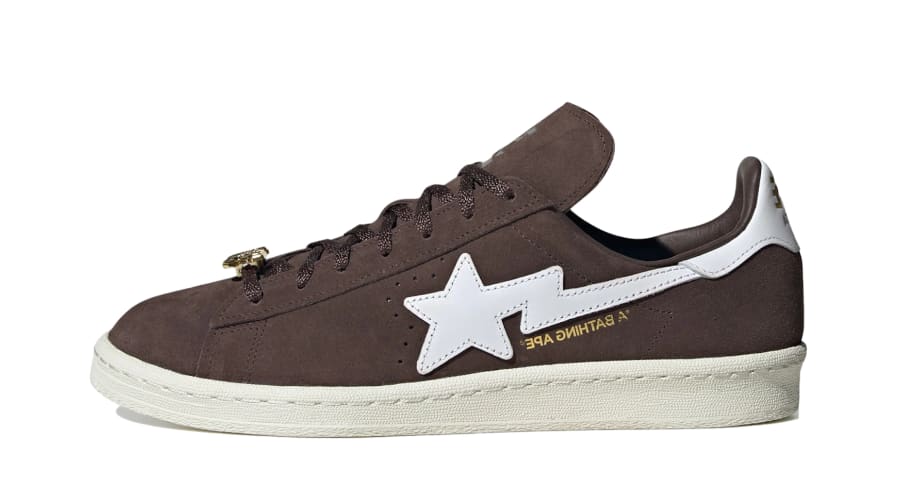 Adidas Campus 80s Bape 30th Anniversary Brown IF3379 | Where to Buy Info