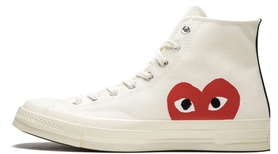 Converse Chuck Taylor All-Star 70 Hi Comme des Garcons PLAY White 150205C