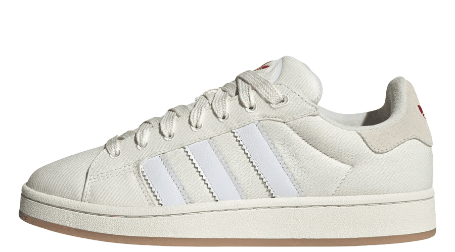 Adidas campus cheap raw white