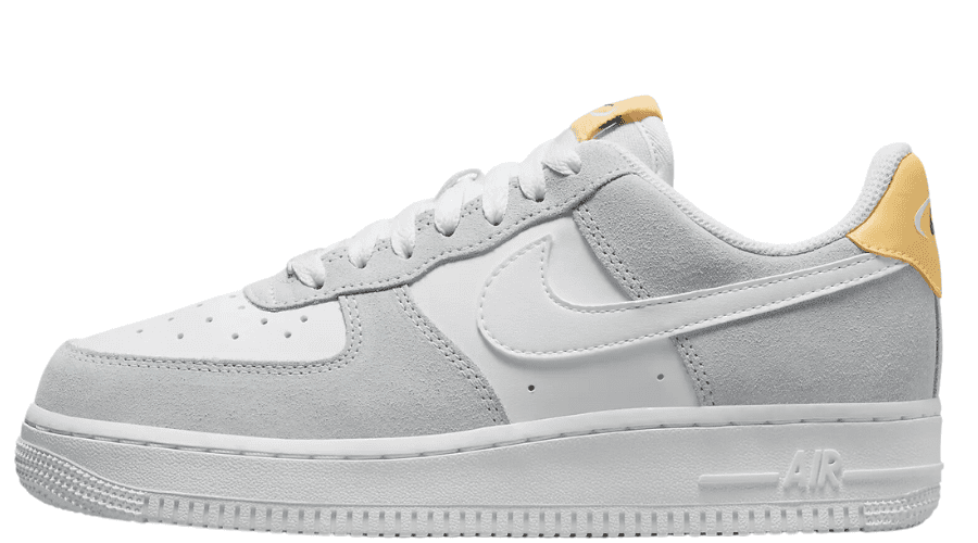 Platinum air force ones best sale