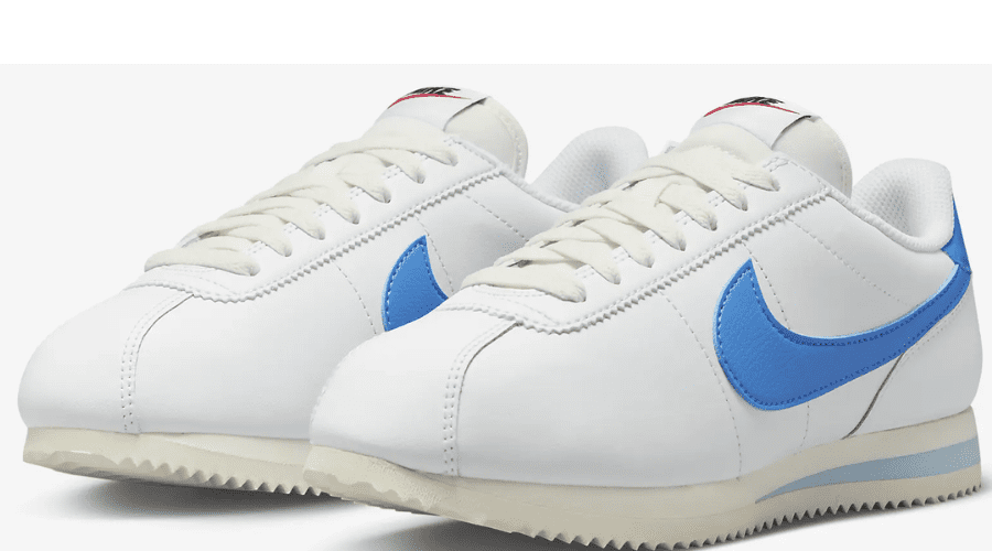 Nike cortez blue 2024 jay for sale