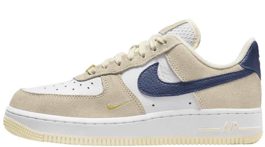 Nike Air Force 1 Low Tan Navy Gold FV6332-100