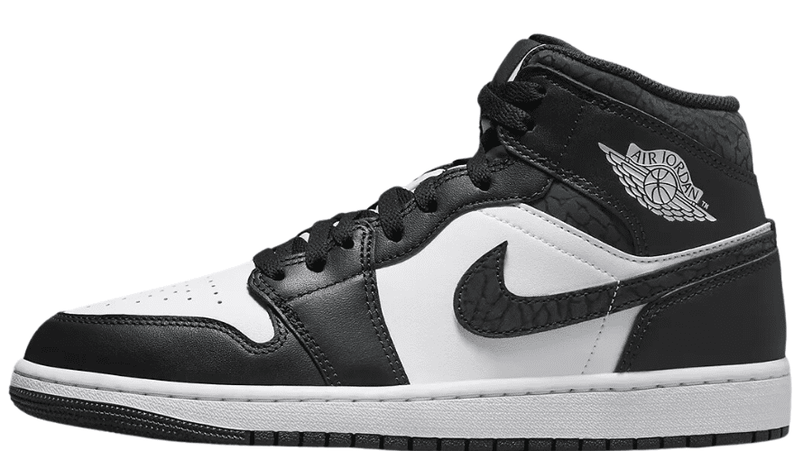 Air Jordan 1 Mid SE Panda Elephant FB9911-001