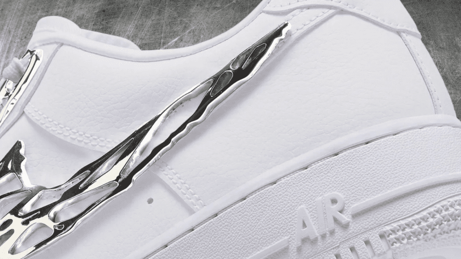 The Nike Air Force 1 “Molten Metal” Shows Off a Destructive Design