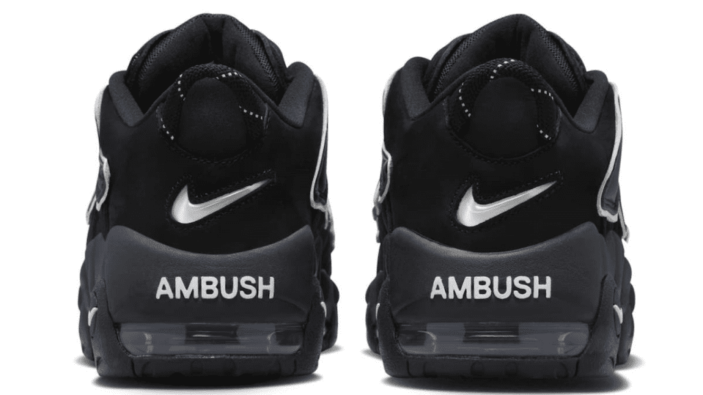 AMBUSH x Nike Air More Uptempo Low Black White