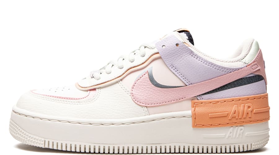 Nike Air Force 1 Shadow Sail / Orange Chalk / Dark Obsidian / Pink