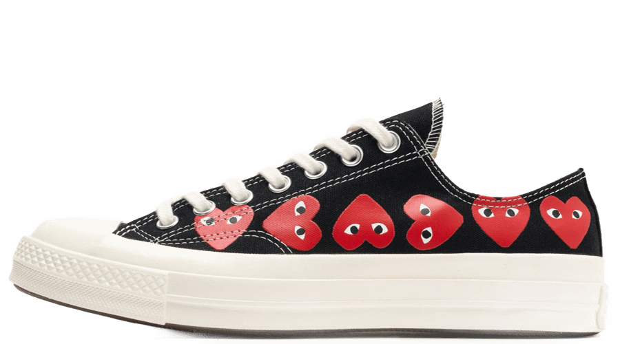 Comme des Garcons PLAY x Converse Chuck 70 Low