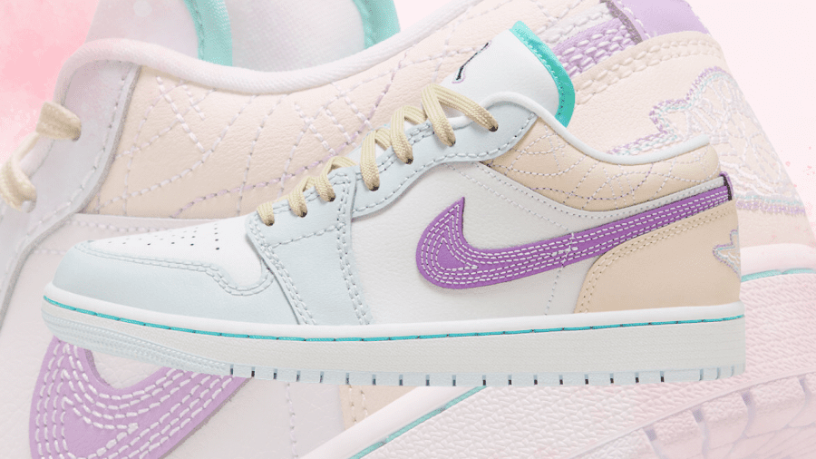 The Air Jordan 1 Low “Sashiko” is a Multicoloured Masterpiece