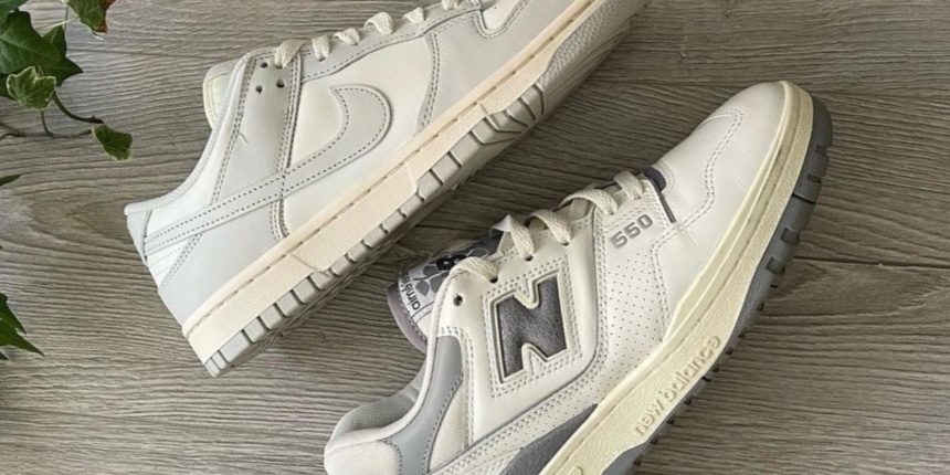How Does the Nike Dunk Fit Compared to the New Balance 550?