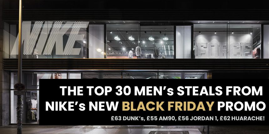 The Nike Black Friday Sale just got EVEN BETTER! Our Top 30 Men’s Sneaker picks