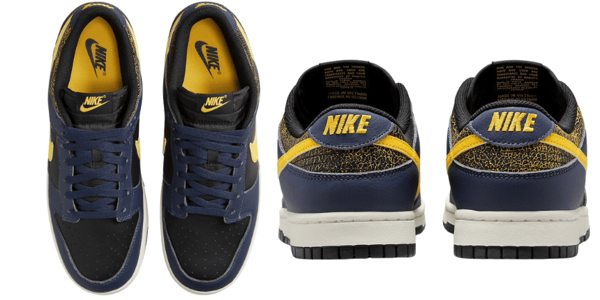 Nike Dunk Low Vintage "Michigan"