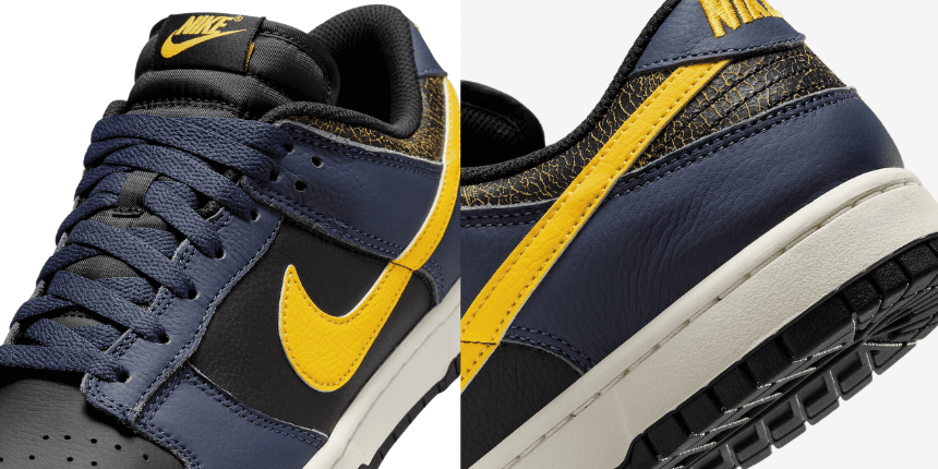 Nike Dunk Low Vintage "Michigan"