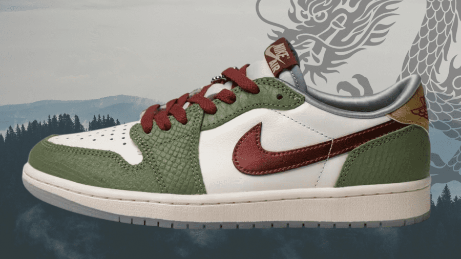  The Air Jordan 1 Low SE LNY Year Of The Snake 