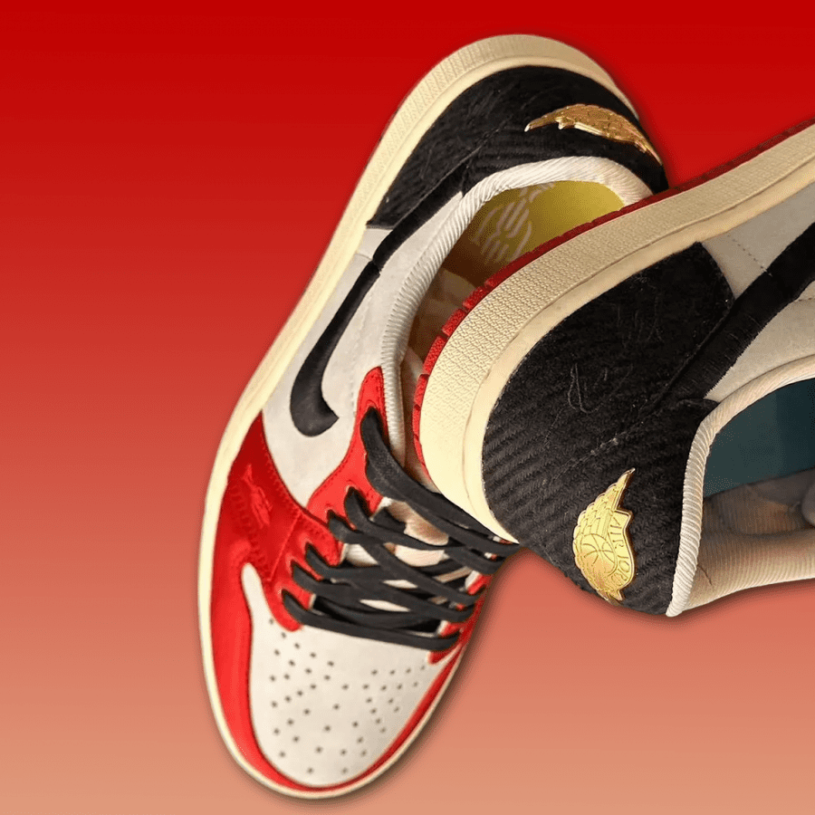 First Look At The Trophy Room X Air Jordan 1 Low Og - Captain Creps