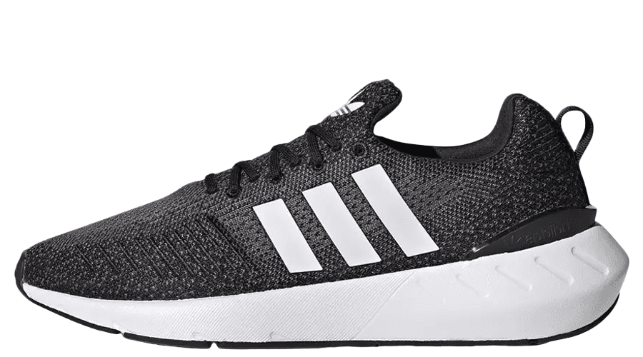 Adidas swift run raw white/black women's shoes black/white hotsell