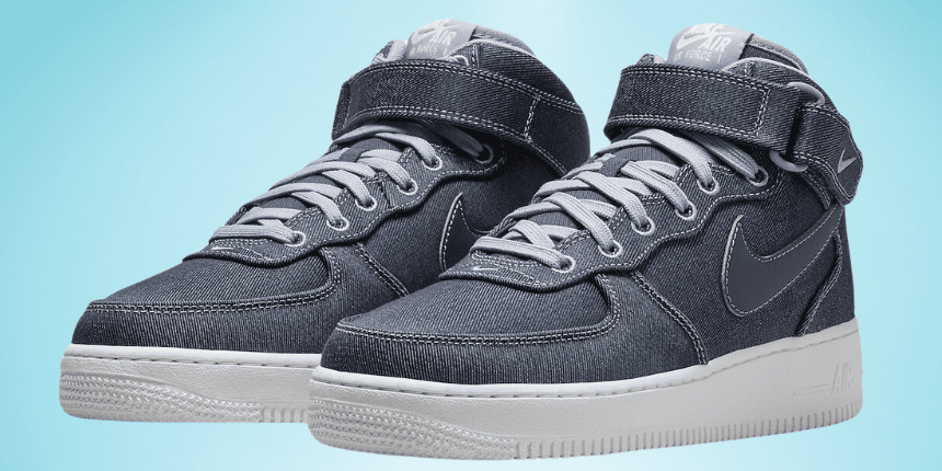 Introduce Some Vintage Americana to Your Collection With the Nike Air Force 1 Mid “Denim”