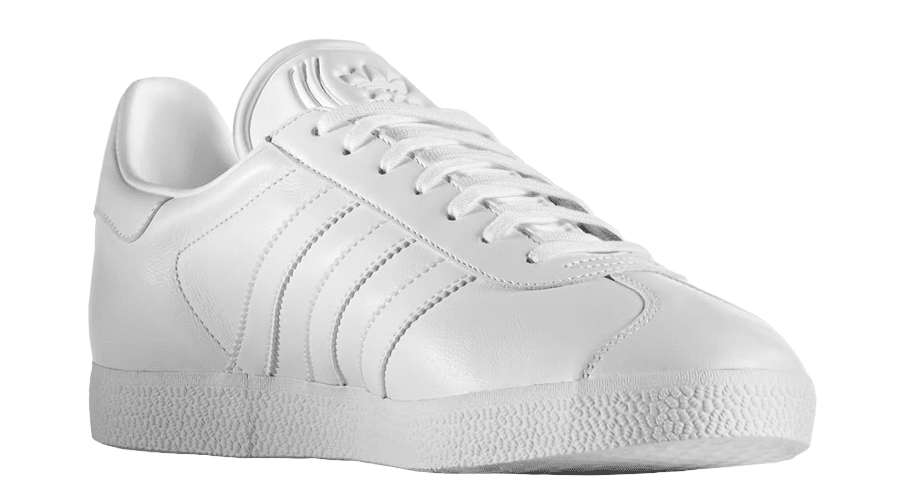 Adidas originals gazelle hotsell trainers in white bb5498