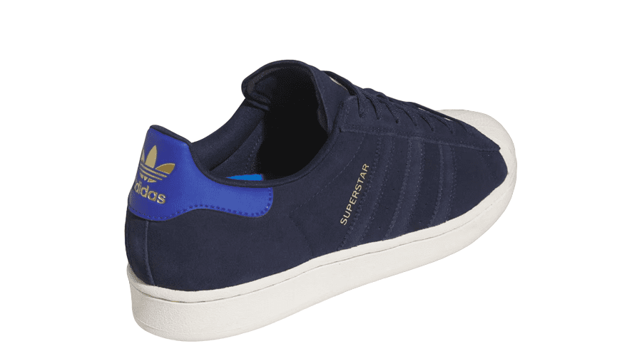 Royal blue hotsell shell toe adidas