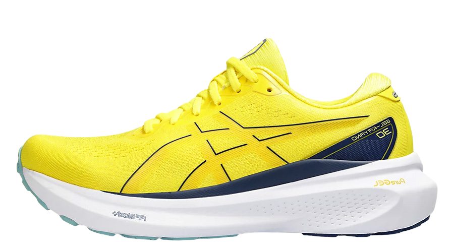 UNISEX GEL-KAYANO 30 GRADE SCHOOL, Deep Ocean/Glow Yellow, Grade School  (1-7)