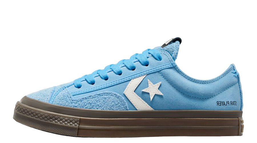 Light blue one outlet star converse