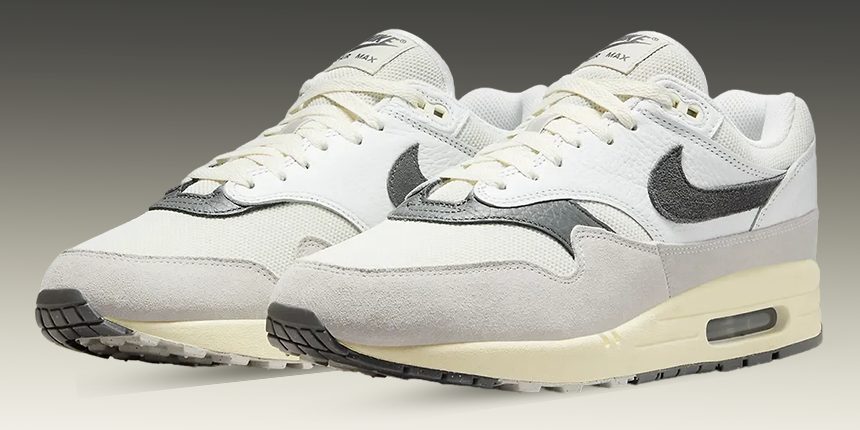 The Nike Air Max 1 “Iron Grey” is Impeccably Clean
