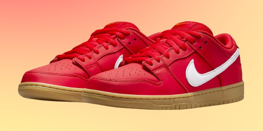 Fire Up Your Rotation With the Nike SB Dunk Low “University Red”