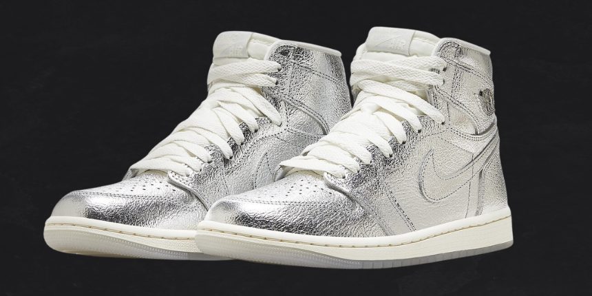 The Air Jordan 1 High OG “Chrome” is Super Shiny