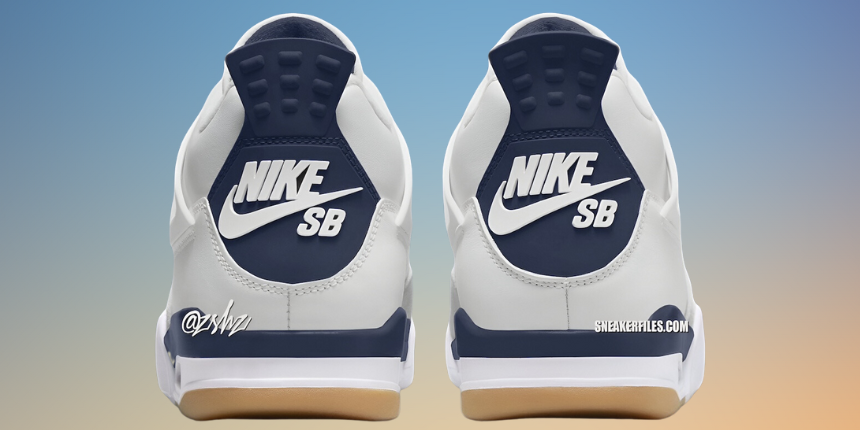Here’s What We Know So Far About the Nike SB x Air Jordan 4 “Summit White Navy”