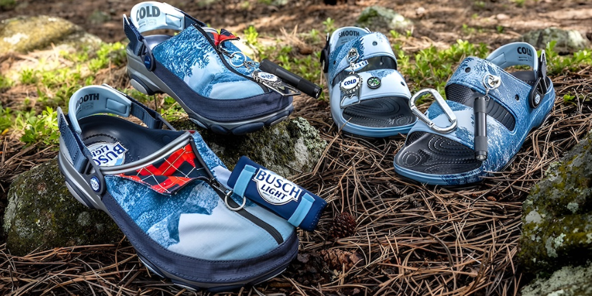 Crack Open a Cold One With the Busch Light x Crocs All-Terrain Collection