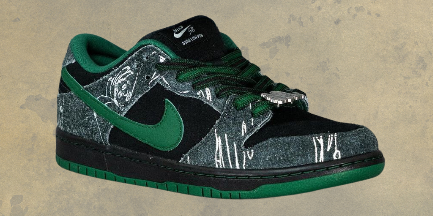 The There Skateboards x Nike SB Dunk Low is Stuffed With Cool Details