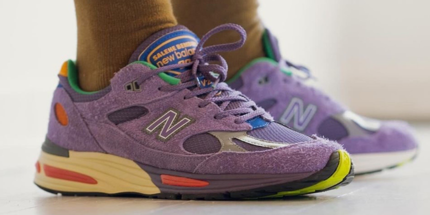 Get Up Close With the Salehe Bembury x New Balance 991v2 “Purple”