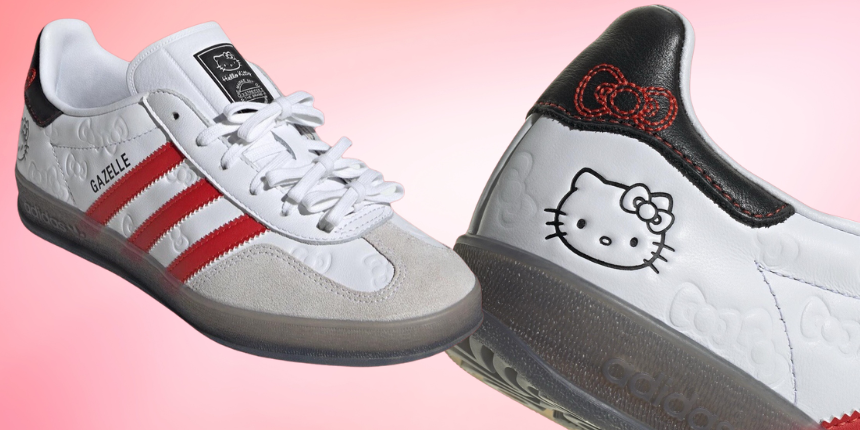 The Hello Kitty x adidas Gazelle Indoor Celebrates a Huge Anniversary