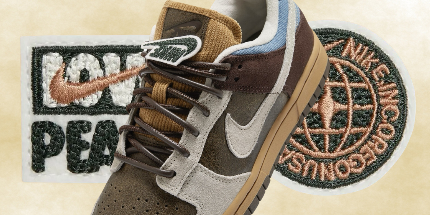 Patch Things Up With the Nike Dunk Low “Love & Peace”