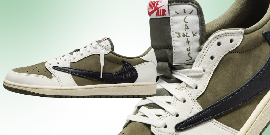 How to Cop the Travis Scott x Air Jordan 1 Low OG Medium Olive Captain Creps