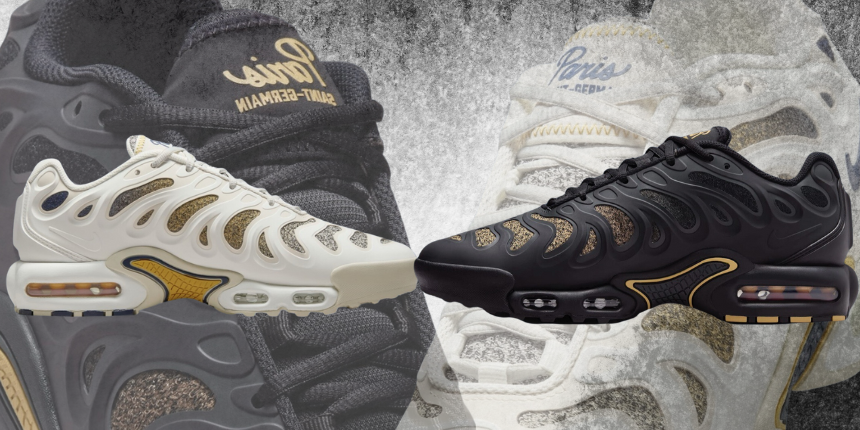 The PSG x Nike Air Max Plus Drift Pays Tribute to Parisian Football Culture