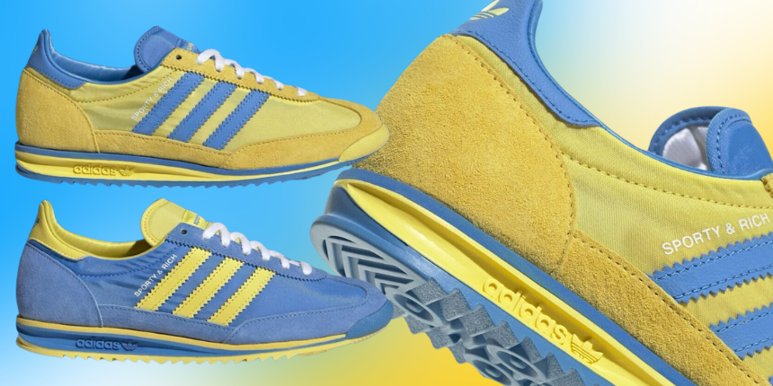 First Look at the Sporty & Rich x adidas SL 72 “Sweden Pack”