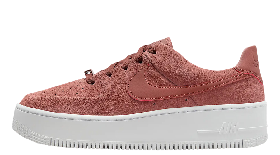 Pink nike air force 1 sage online