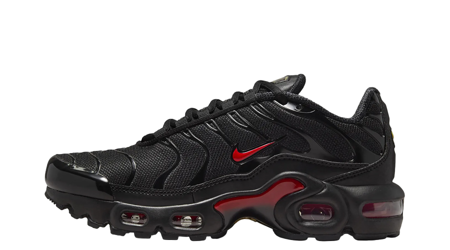 Nike TN Air Max Plus GS Black Metallic University Red HV2891 001 Where to Buy Info