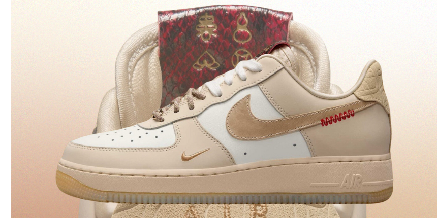 The Nike Air Force 1 Low “Year of the Snake” is Slithering in Soon