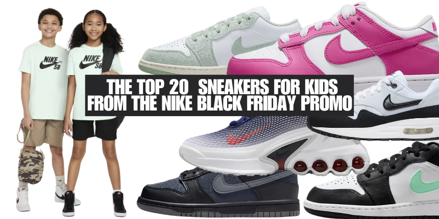 Upgrade Your Little Sneakerhead’s Collection With these Big Black Friday Steals