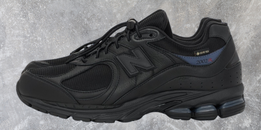 The JJJJound x New Balance 2002R Gore-Tex “Black” Was Made for the Great Outdoors