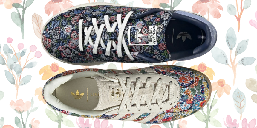 The Liberty London x adidas Collection is in Full Bloom